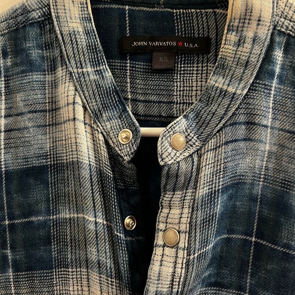 John Varvatos Pearl Snap Button Up - Picture 5 of 5